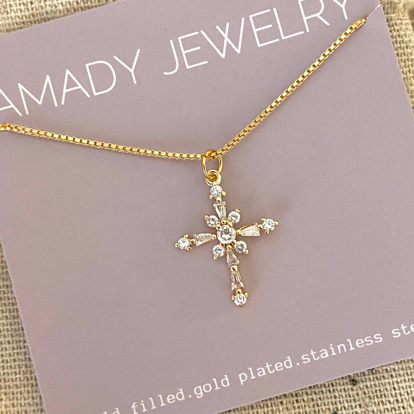 Cross Charm Pendant