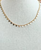 Gold Filled Coin Chain Choker