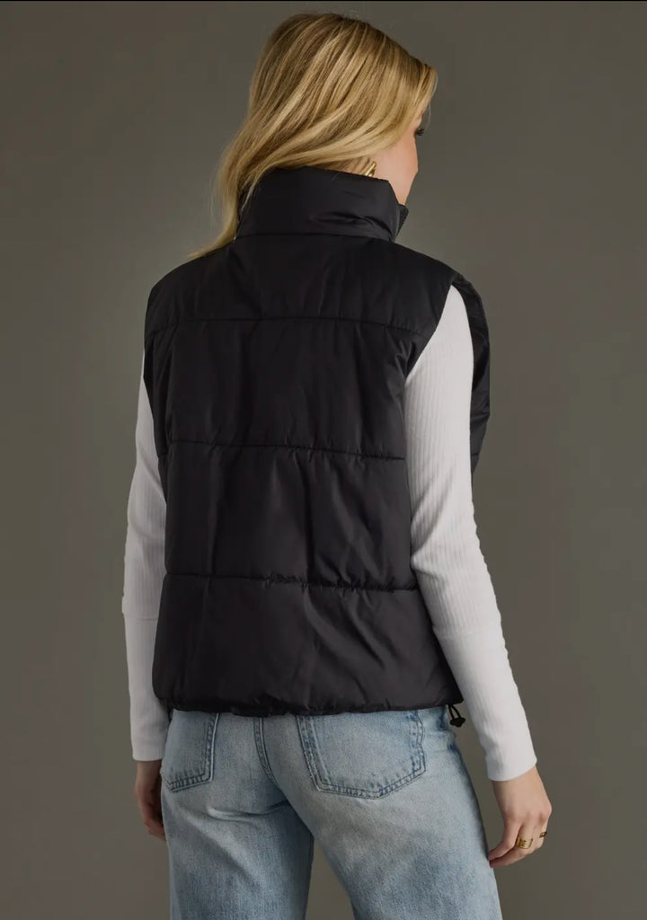 Black Puffer Vest