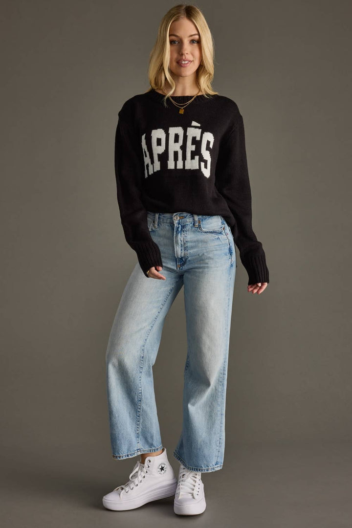 Black Apres Sweater