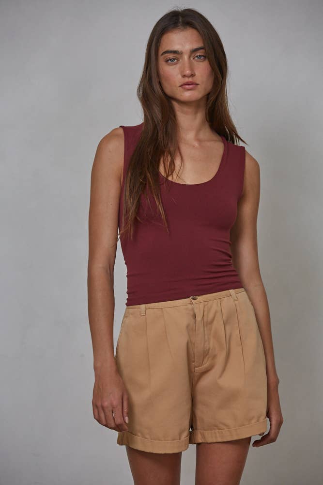 Double Layered Seamless Top