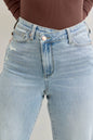 Judy Blue HW Criss-Cross Wide Leg
