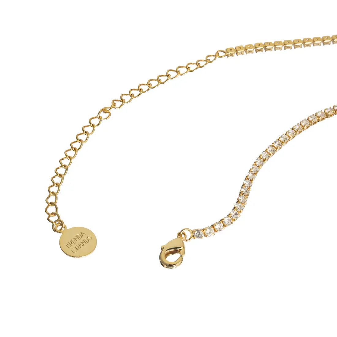 18K Gold Plated Tennis Choker