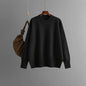 Solid Color Loose Knit Sweater
