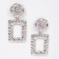 Hammered Multi Metal Earring