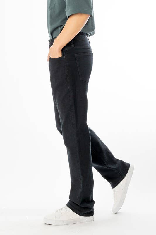 Men’s Black Straight Leg Jean