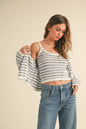 CROCHET KNITTED TANK TOP