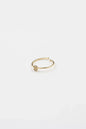 18K Gold Plated Adjustable Initial Ring