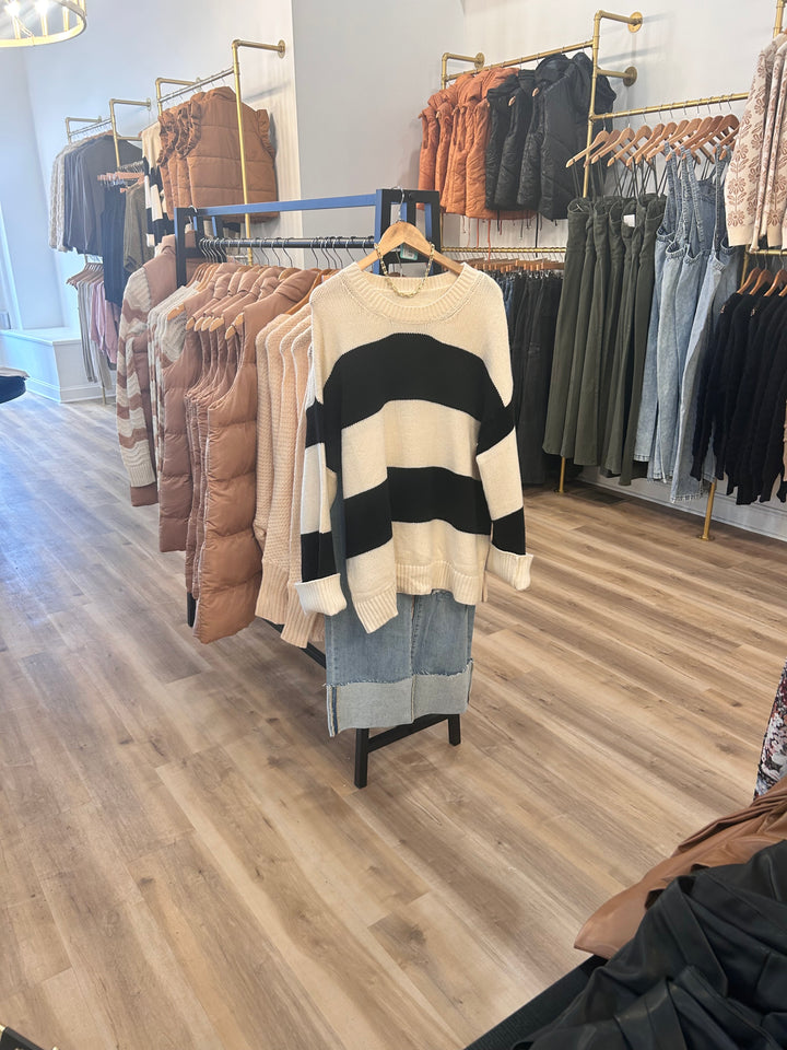 PLUS SIZE HIGH RISE ANKLE STRAIGHT WIDE CUFFED