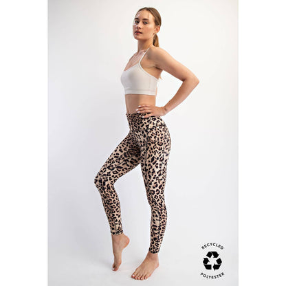 ANIMAL PRINTED BUTTER SOFT POCKET LEGGINGS