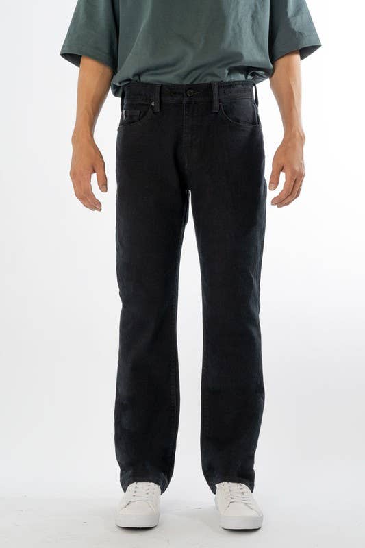 Men’s Black Straight Leg Jean