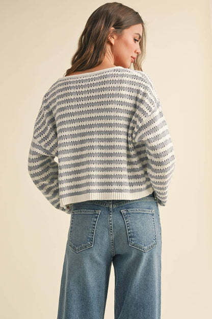 CROCHET KNITTED CARDIGAN