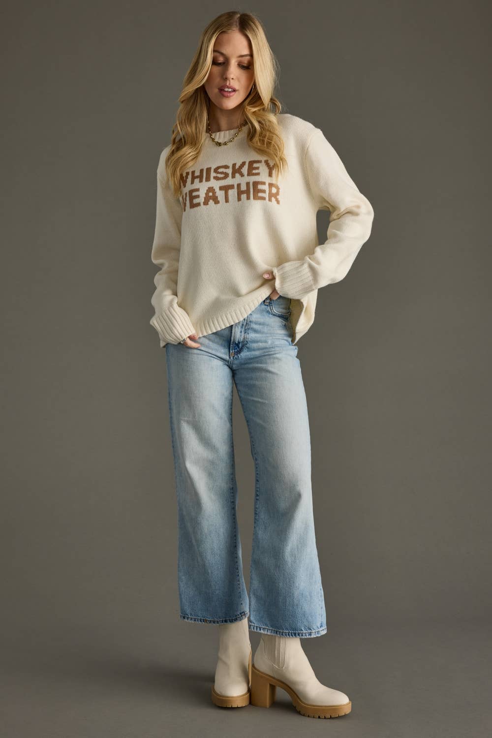 Whiskey Weather Knit Sweater