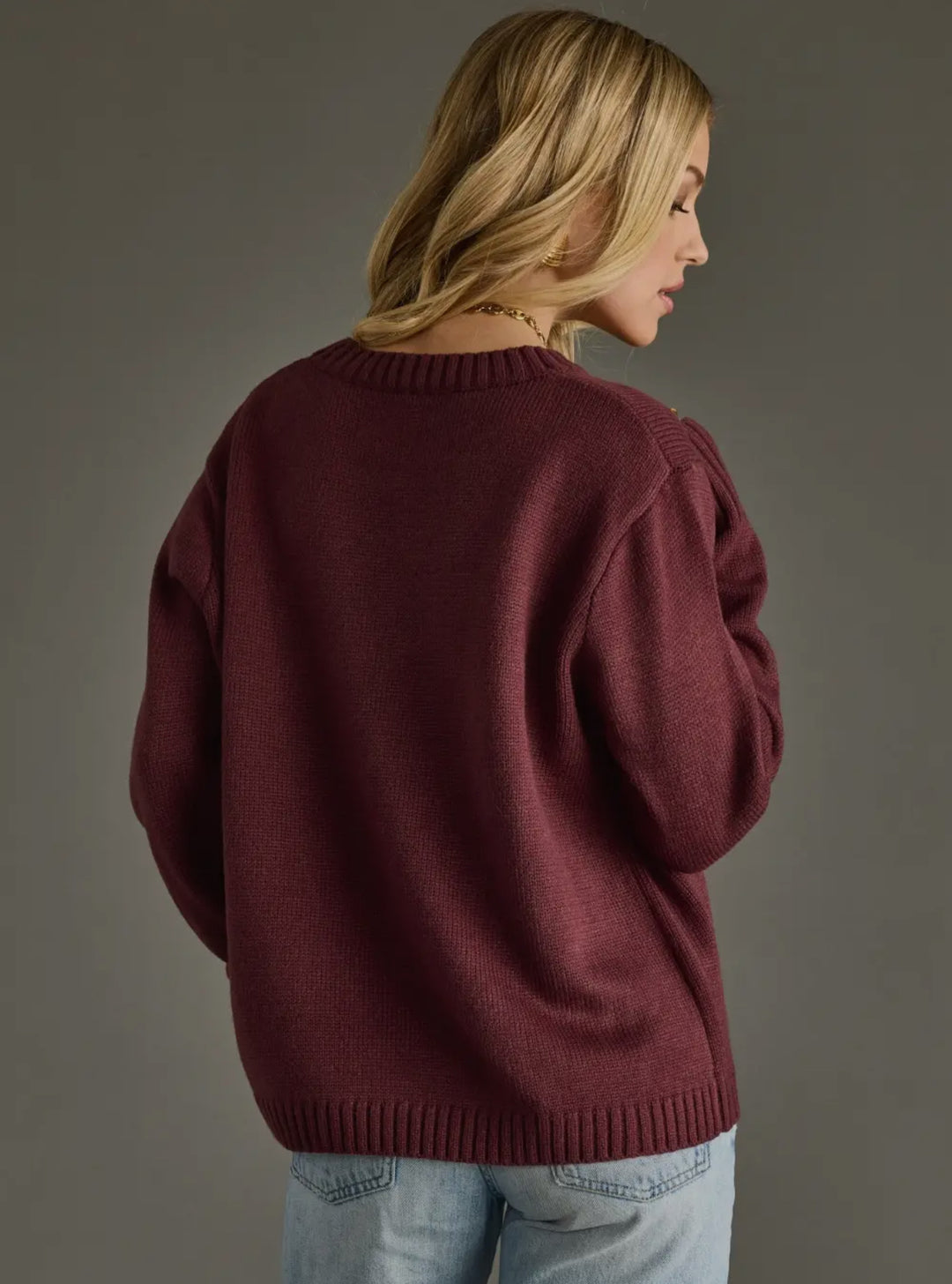 Wine Weather Sweater