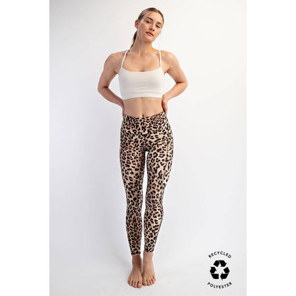 ANIMAL PRINTED BUTTER SOFT POCKET LEGGINGS