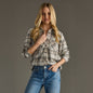 Super Soft Plaid Button-Up