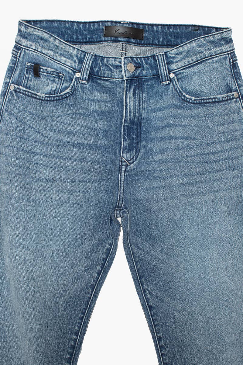 Men’s Stone Wash Straight Leg Jean