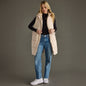 Cream Long Vest