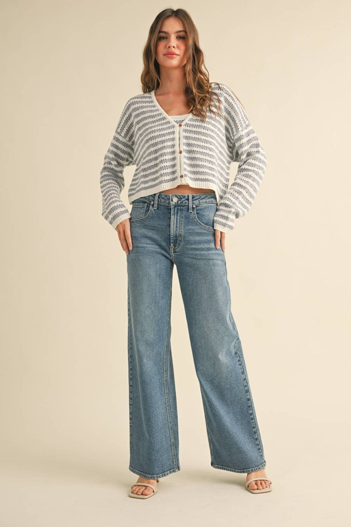 CROCHET KNITTED CARDIGAN