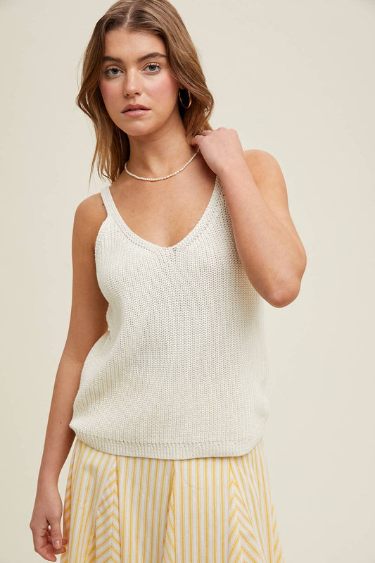Knit Sleeveless Top