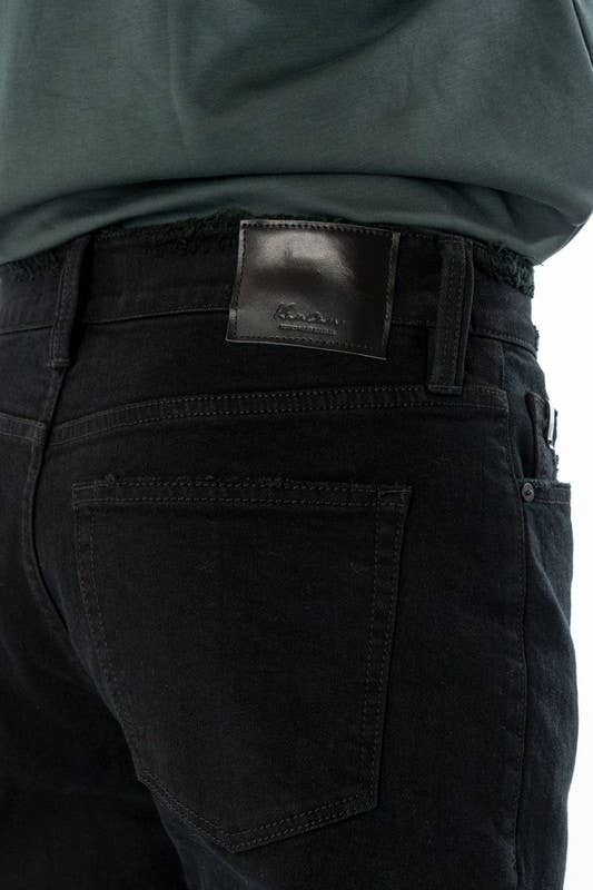 Men’s Black Straight Leg Jean
