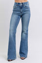 Jude Blue High Waisted Flare
