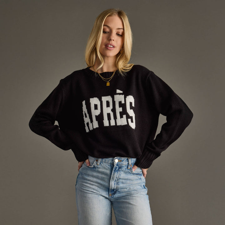 Black Apres Sweater