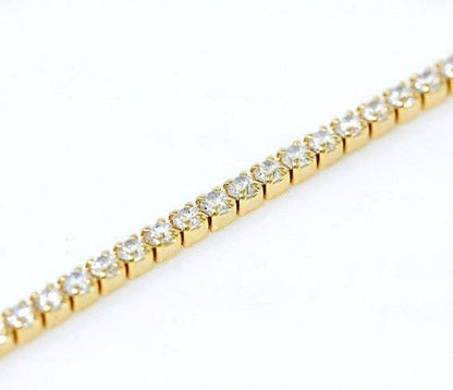 18K Gold Plated Tennis Choker