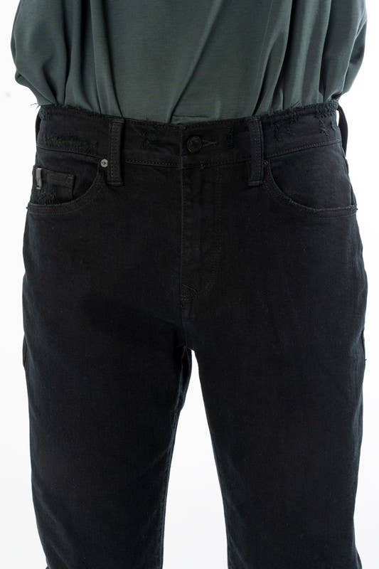 Men’s Black Straight Leg Jean