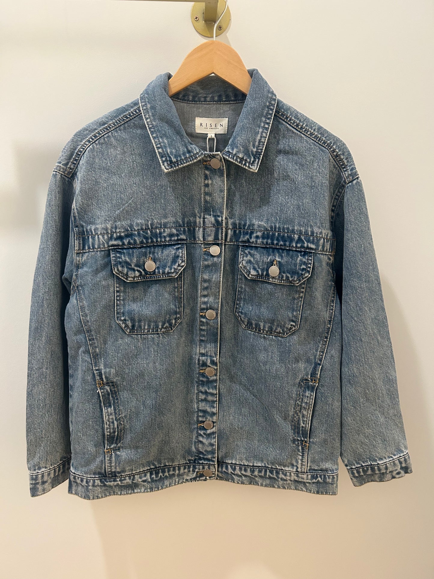 RISEN OVERSIZED DENIM JACKET