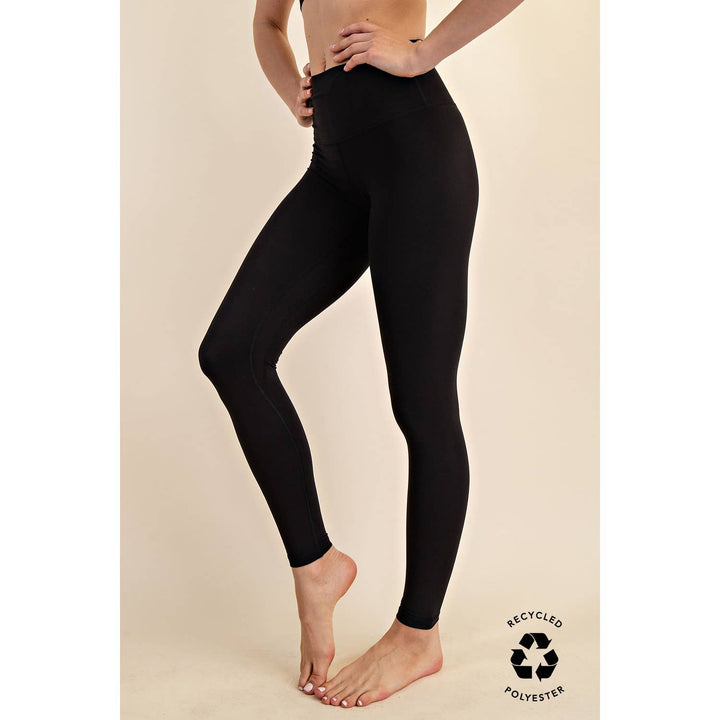 TWO LINE YOGA STITCH FULL LENGTH LEGGINGS