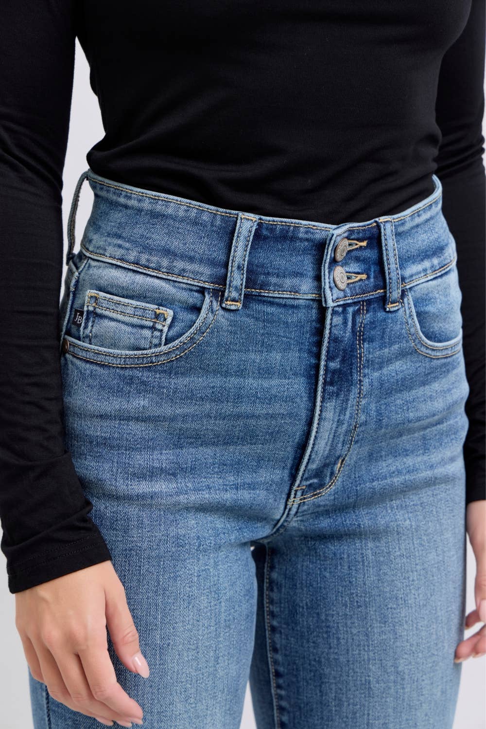 Jude Blue High Waisted Flare