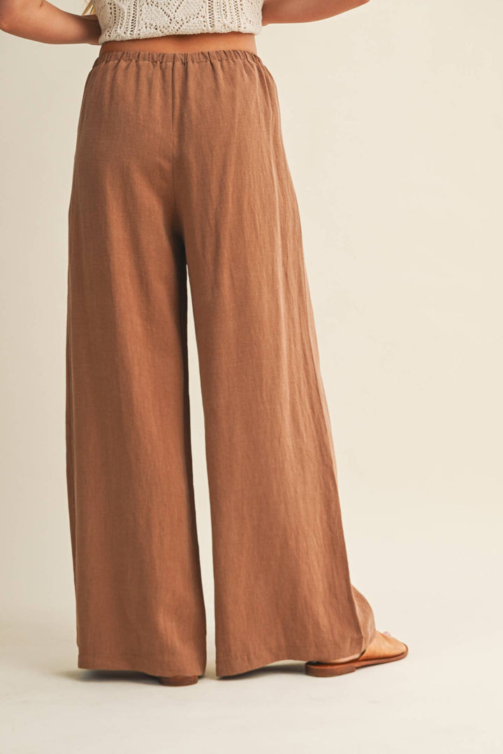WAIST TUCK DETAIL PANTS