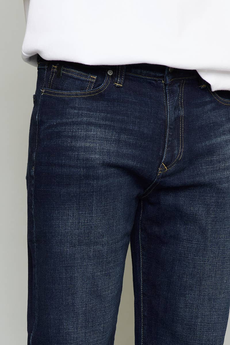 MEN’S KAN CAN DARK STONE WASH DENIM