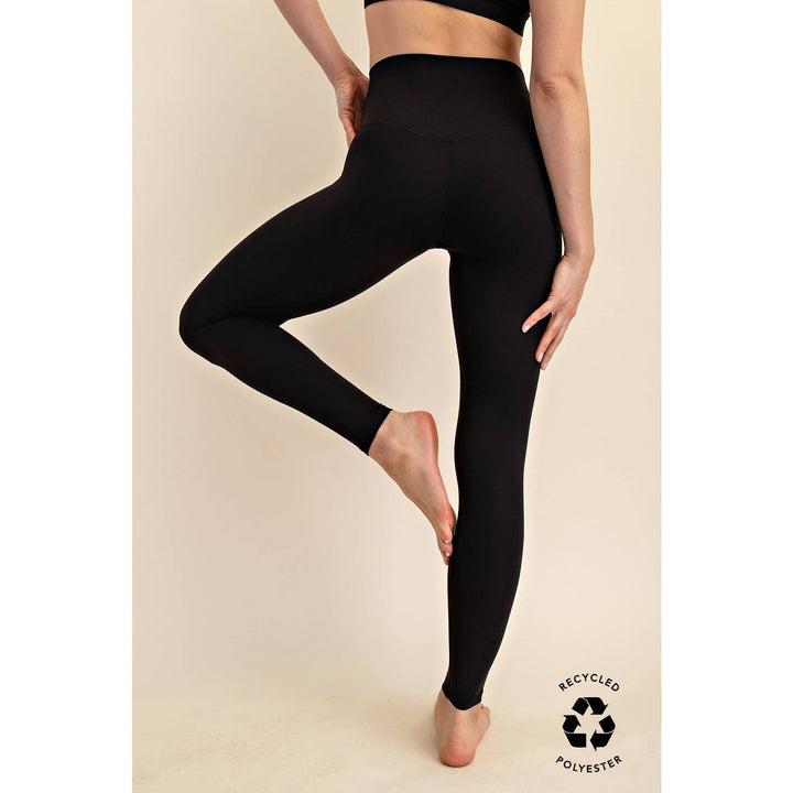 TWO LINE YOGA STITCH FULL LENGTH LEGGINGS
