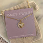 Sun Moon Stars Pendant Charm Necklace 18k Gold Filled