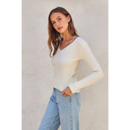 V Neck Sweater