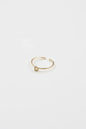 18K Gold Plated Adjustable Initial Ring