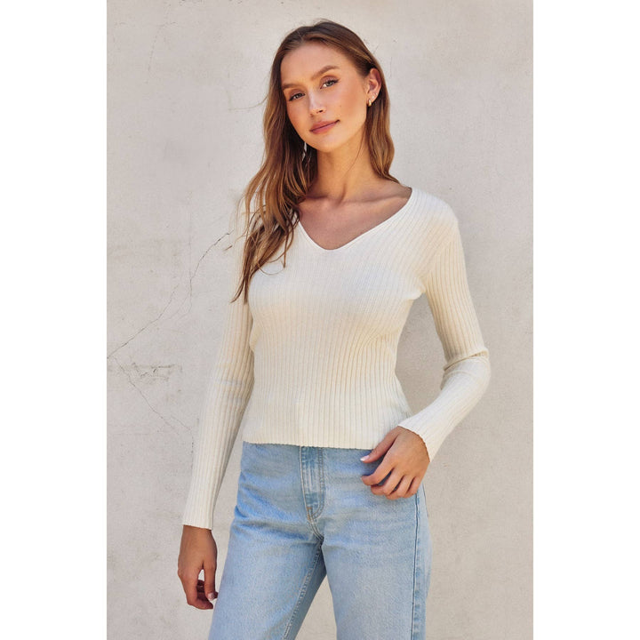 V Neck Sweater