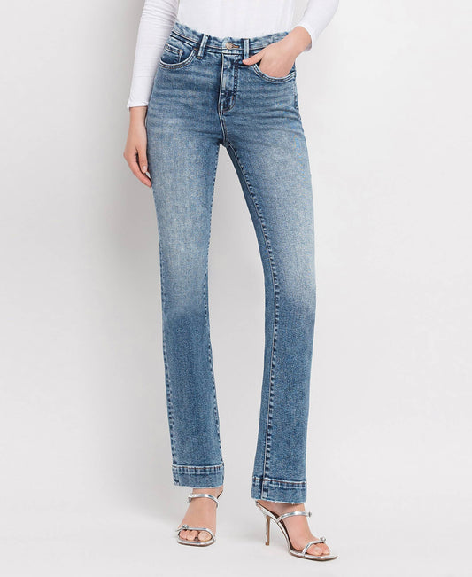 TUMMY CONTROL HIGH RISE BOOTCUT JEANS