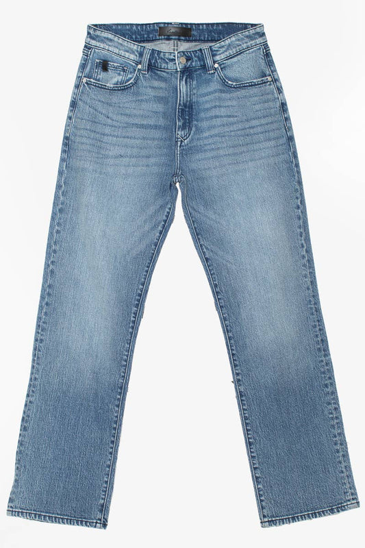 Men’s Stone Wash Straight Leg Jean