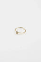 18K Gold Plated Adjustable Initial Ring