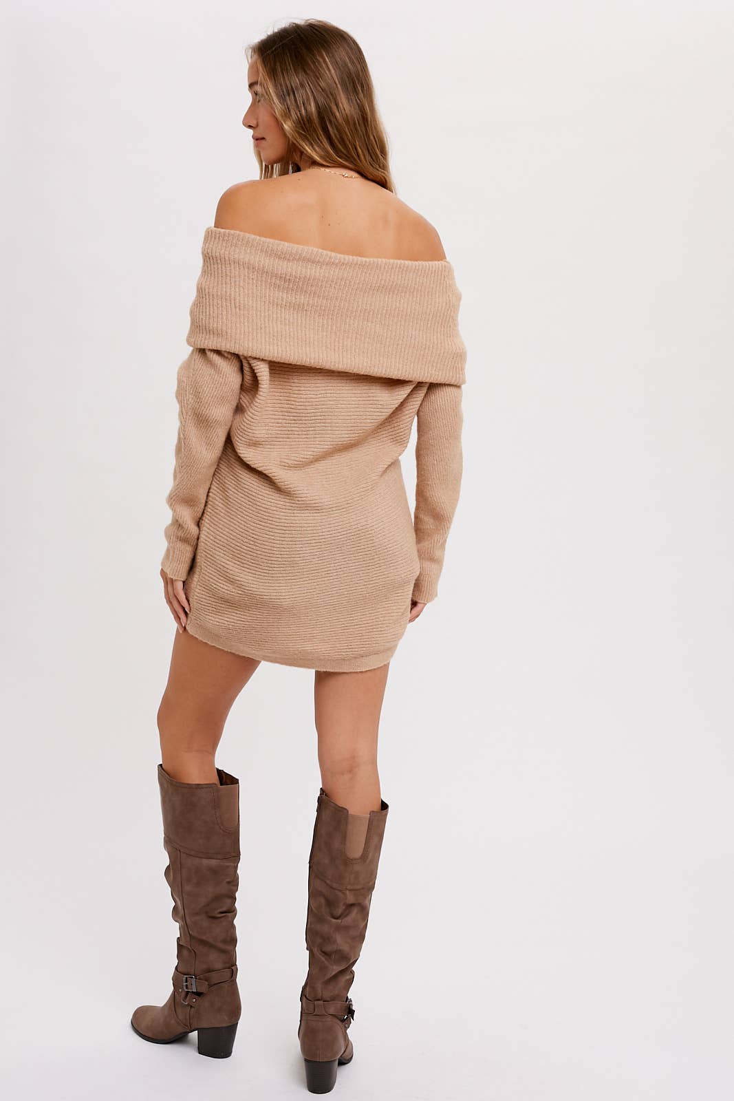 VERSATILE KNIT DOLMAN TUNIC