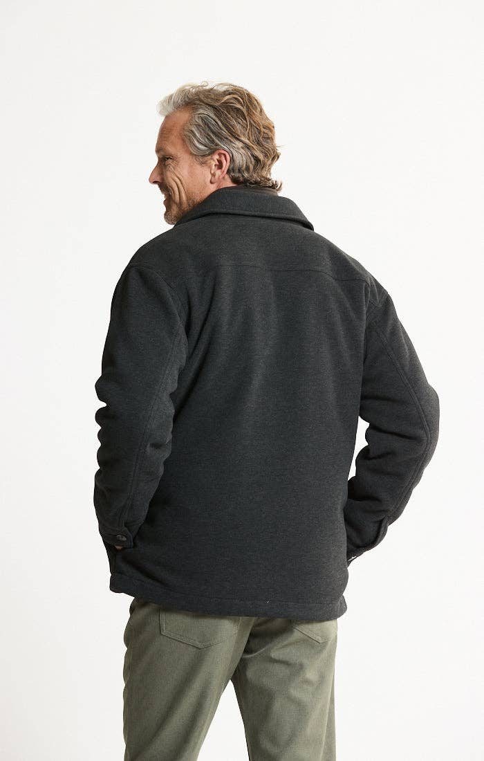 Bonded Quilted Shirt Jacket