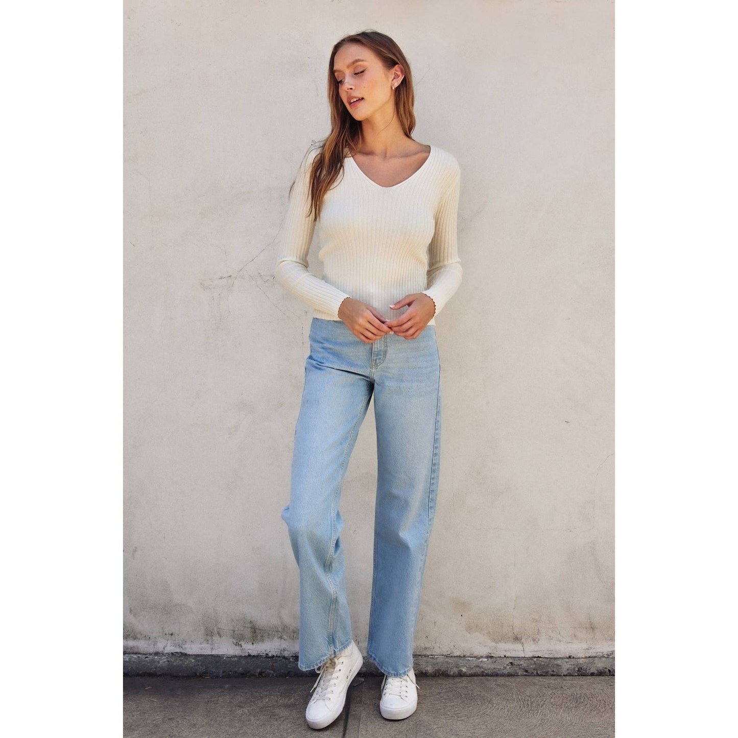 V Neck Sweater