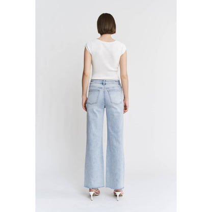 HIGH RISE WIDE LEG WITH EMBELLISHMENT