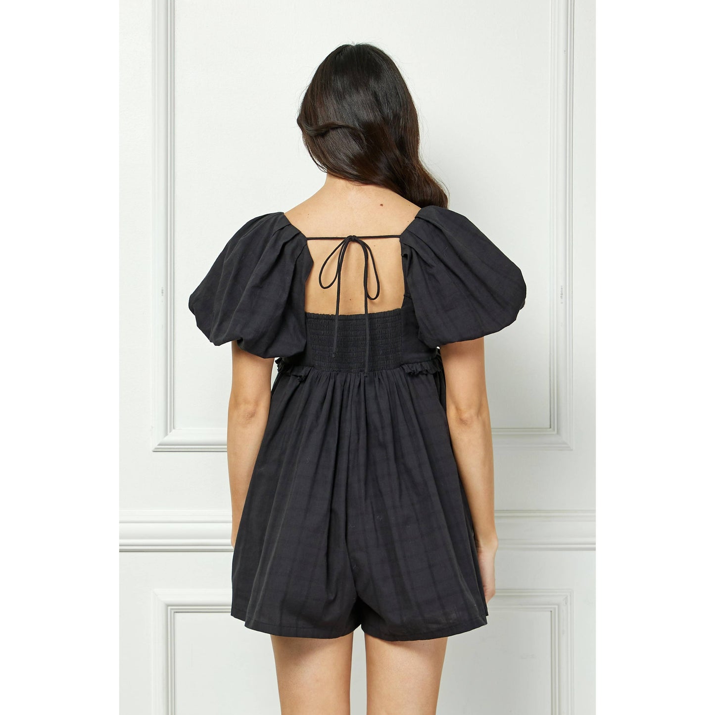 Puff Sleeve Romper